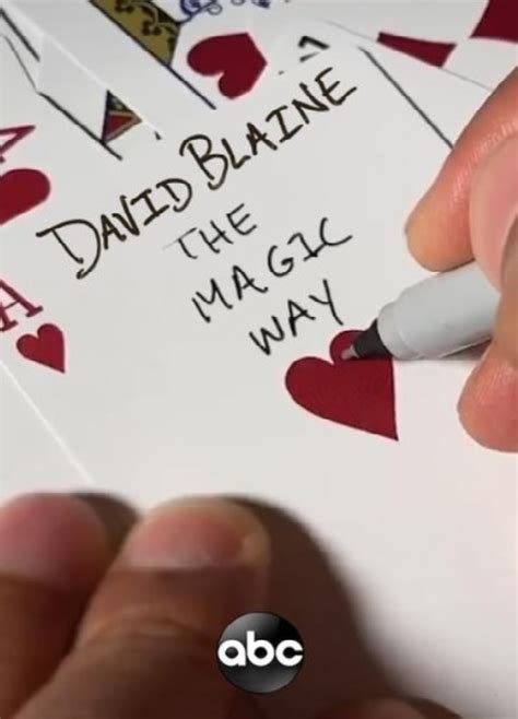 David Blaine the magical journey